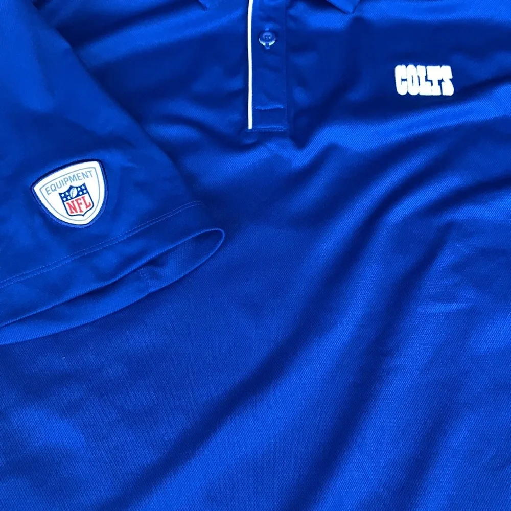 Nike Dri-Fit Indianapolis Colts On Field Polo LG